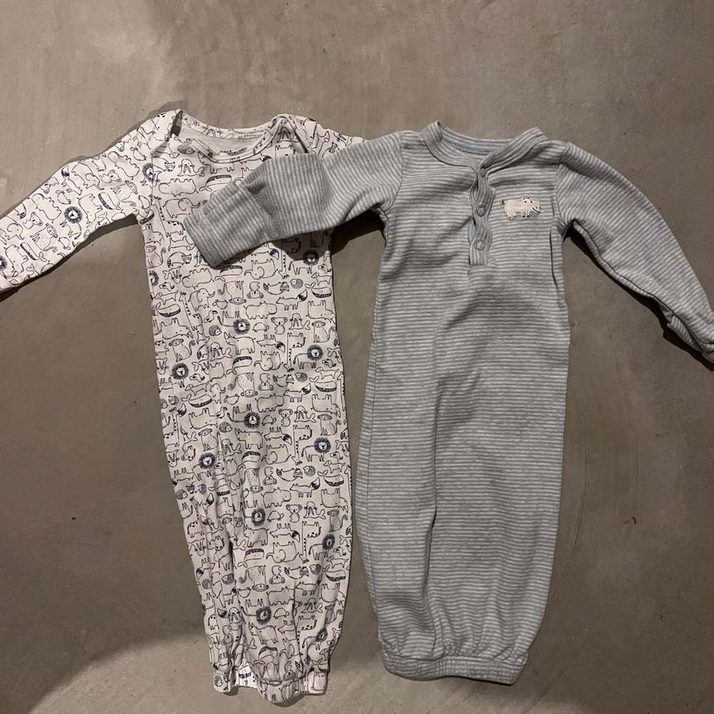 Newborn gowns